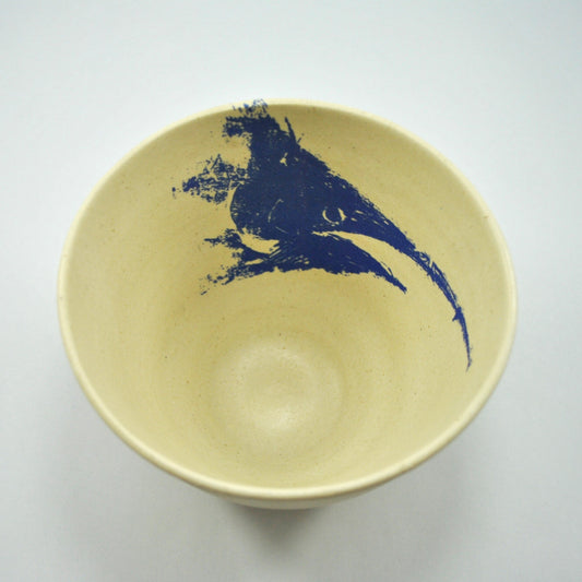 Damar | Marlin Head Individual Bowl | Blue Print