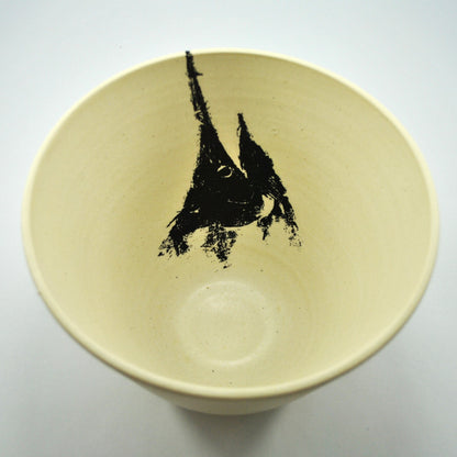 Damar | Marlin Head Individual Bowl | Black Print