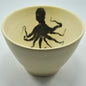 Damar | Individual Octopus Bowl | Black Print