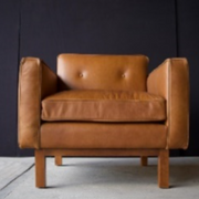 Natural Leather | Embassy Chair | Saddle Brown