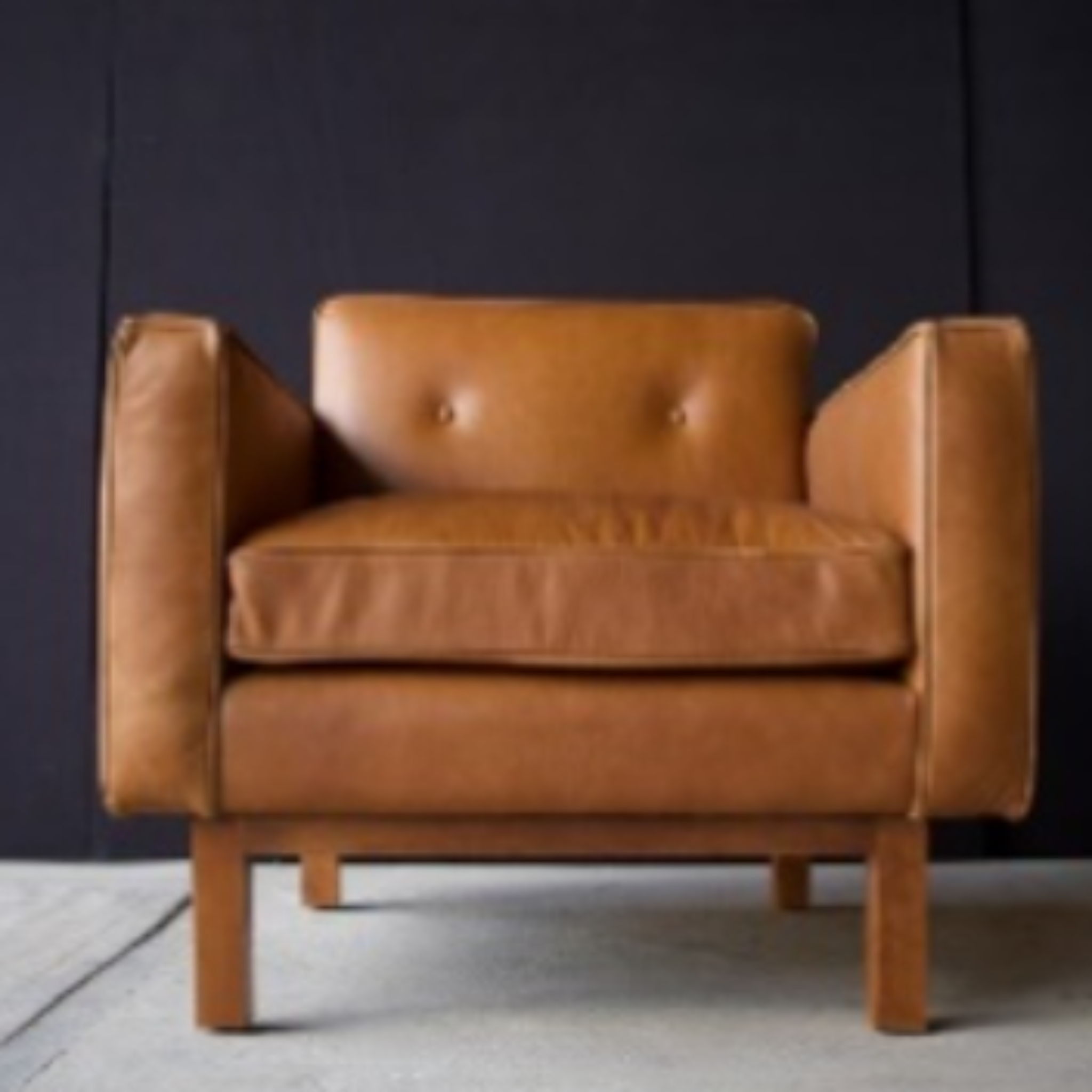Natural Leather | Embassy Chair | Saddle Brown