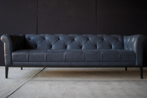 Natural Leather | Merrit Sofa | Laprida Blue