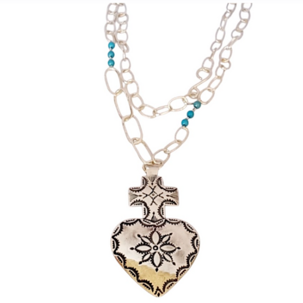 Baldiz | The Santo Corazón Necklace | BC-0001