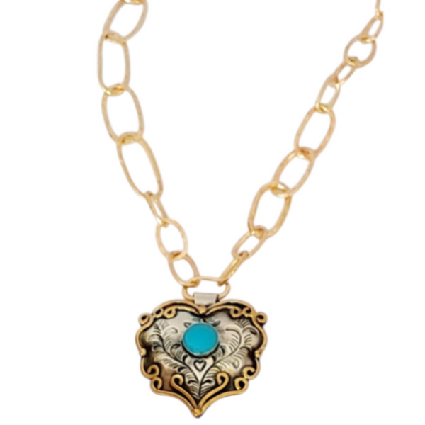 Baldiz | The Chulo Corazón Necklace | BC-0003