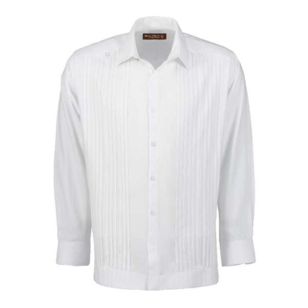 Ignacio Marrufo | WPE28L-Handcrafted Guayabera | White