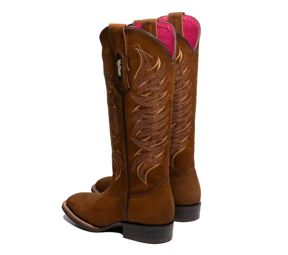 Rio Grande | Rodeo Boot Paula | Gold Nubuck