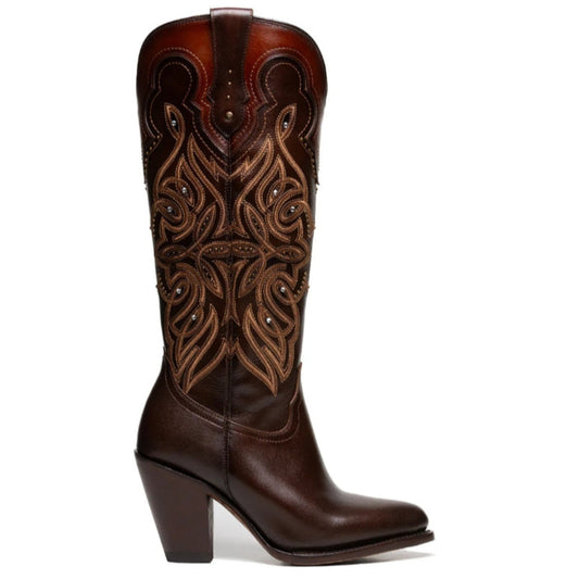 Rio Grande | Women's Tall Boots Sicilia | Sunset Oak