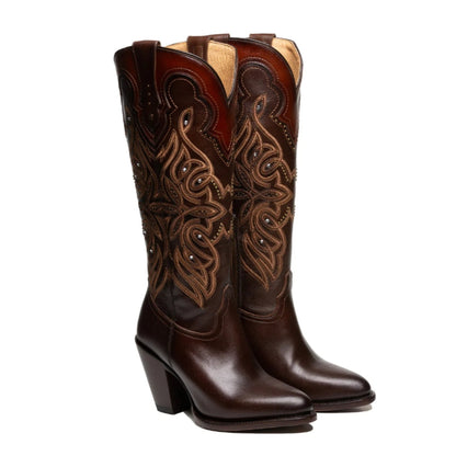 Rio Grande | Women's Tall Boots Sicilia | Sunset Oak