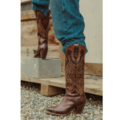 Rio Grande | Women's Tall Boots Sicilia | Sunset Oak