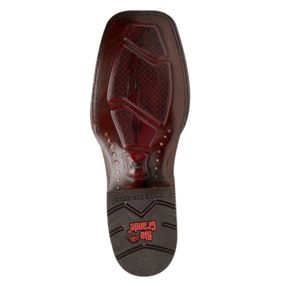 Rio Grande | Western Rodeo Boot Boston | Brown Shoulder