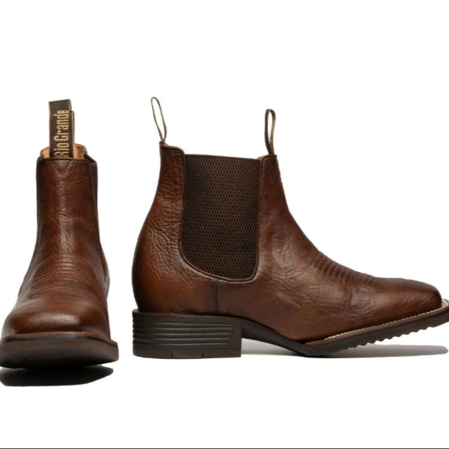 Rio Grande | Western Chelsea Boot Simmental | Redwood Shoulder