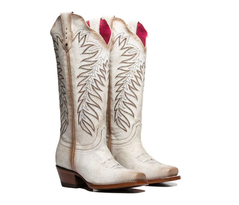 Rio Grande | Western Rodeo Boot Lorena | Montana Off White