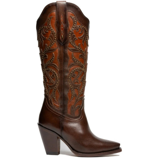 Rio Grande | Women's Tall Boot Isabela | Sunset Oak