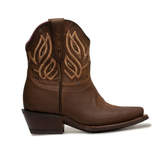 Rio Grande | Western Ankle Boot Mariana | Crazy Tan