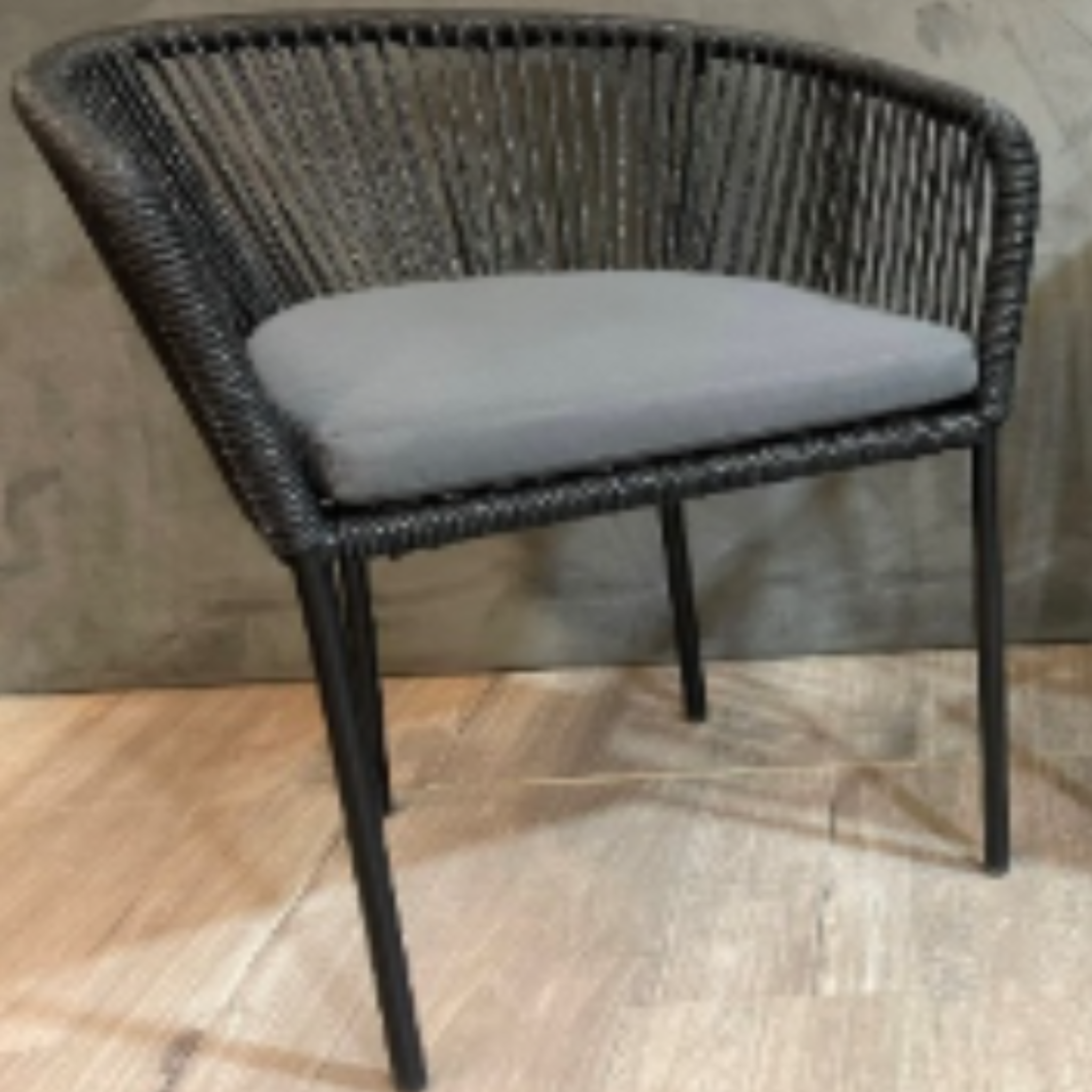 Tropico | Fredo Rope Chair | Black