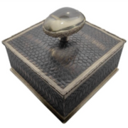 Corda | Kapara Black Burned Alpaca Box |
