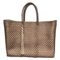 Ela Kovuna | Women's Large Handcrafted Tote Bag | Gold