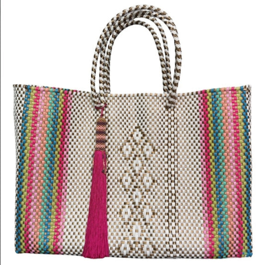 Ela Kovuna | Women's Large Handcrafted Tote Bag | Multicolor