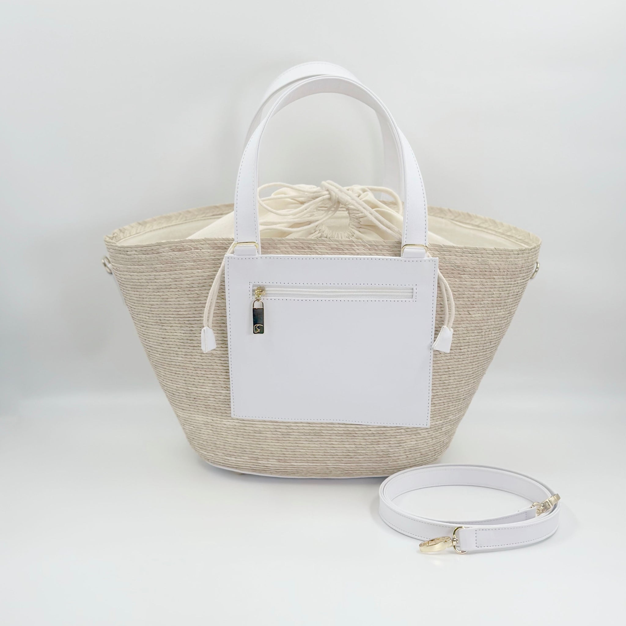 By Del Rio | Casual Palm Leaf Beach Bag | Various Colors