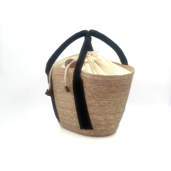 By Del Rio | Casual Fashion Palm Leaf Bag | Black, Beige, Fuchsia, Turquoise
