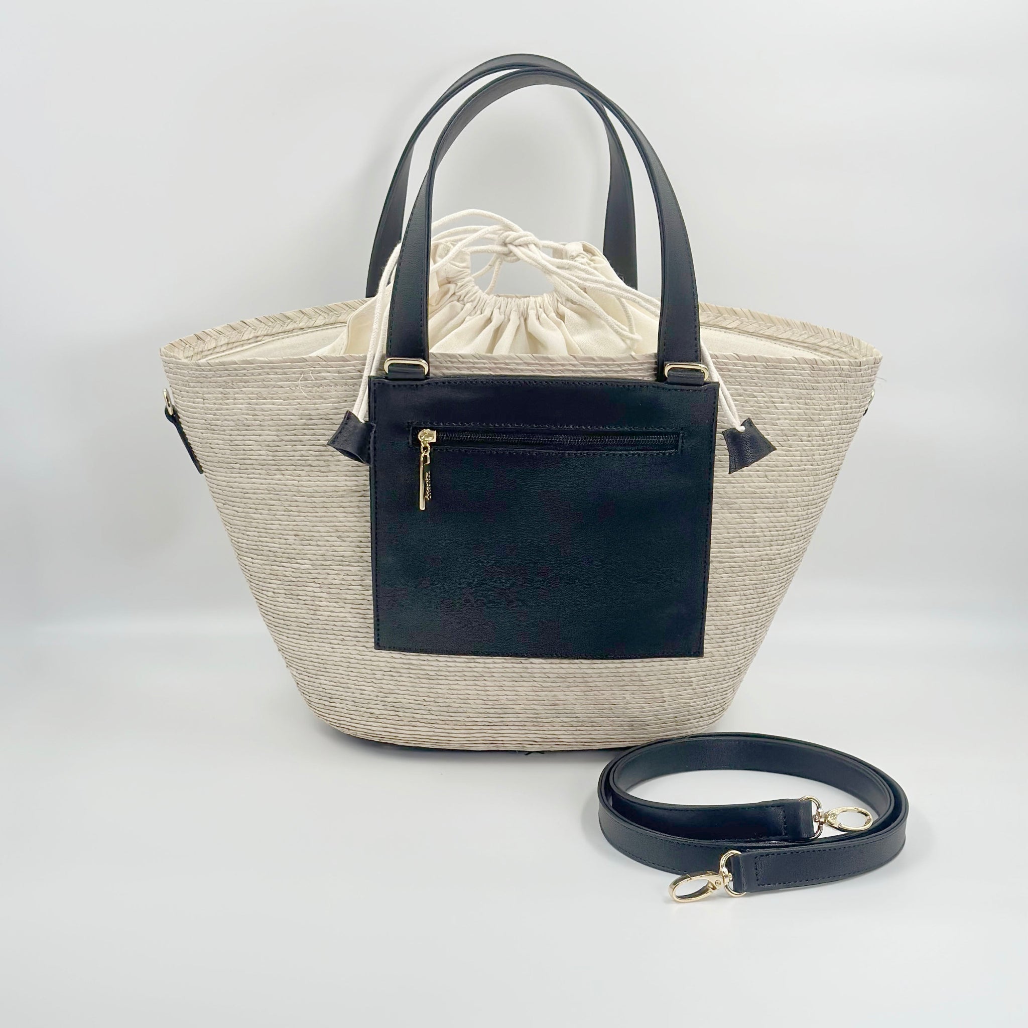 By Del Rio | Casual Palm Leaf Beach Bag | Various Colors