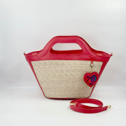 By Del Rio | Casual Camping Small Palm Leaf Bag | Various Colors