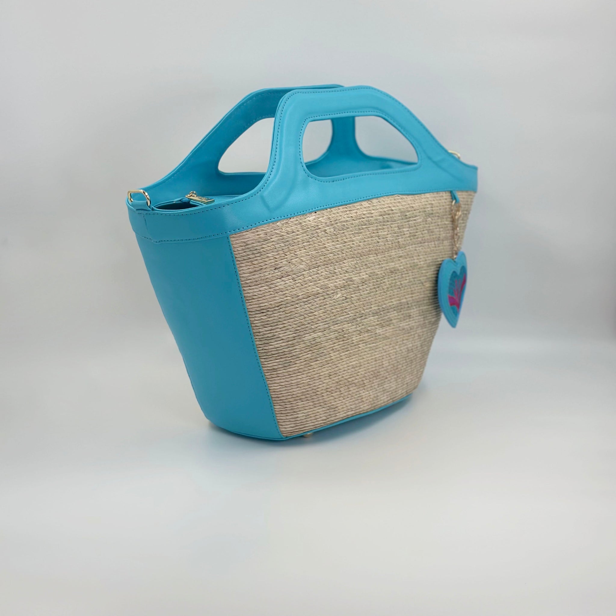 By Del Rio | Casual Camping Small Palm Leaf Bag | Various Colors
