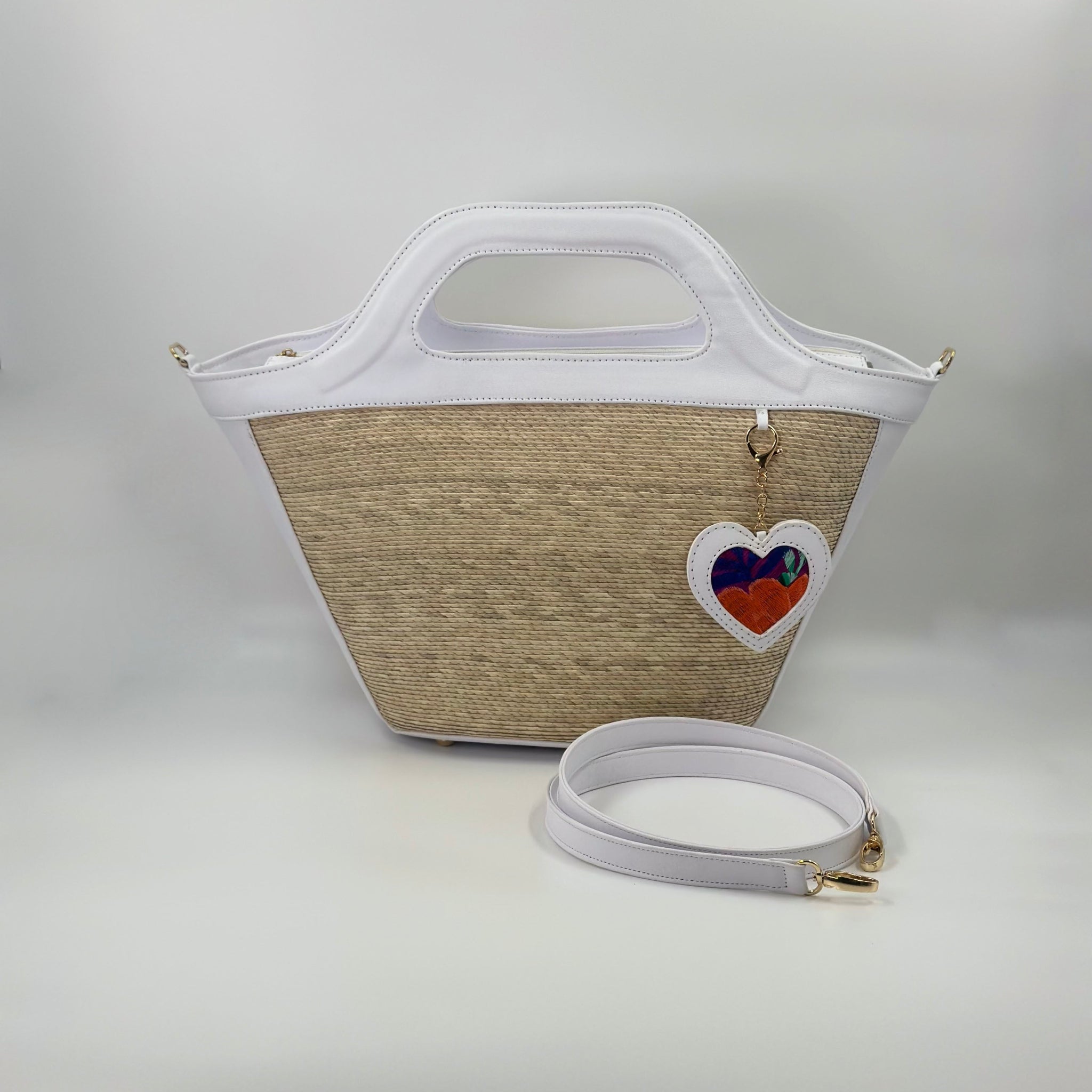 By Del Rio | Casual Camping Small Palm Leaf Bag | Various Colors