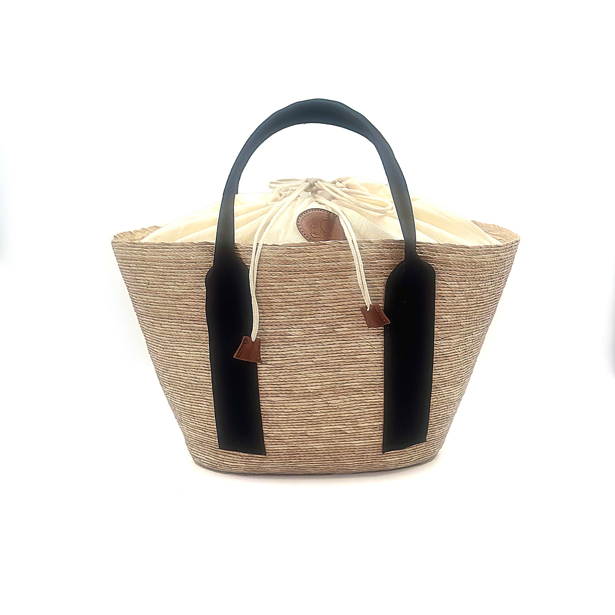 By Del Rio | Casual Fashion Palm Leaf Bag | Black, Beige, Fuchsia, Turquoise