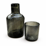 Limoncello |  Bottle-Style Vase 2 – Blown Glass | Smoke