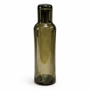 Limoncello | Bottle-Style Vase 1 - Blown Glass | Smoke