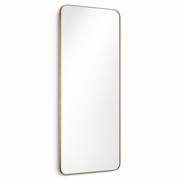 Ornamo | Full Cuadra | Rounded Edge Full-Length Mirror With Metal Frame