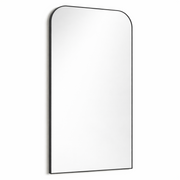 Ornamo | Full Halo | Full-Length Floor Mirror With Rounded Tops Corners and Metal Frame