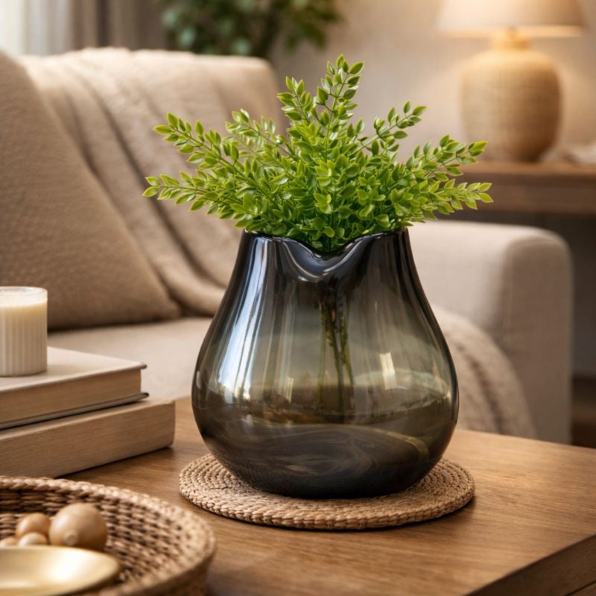 Limoncello | Amelie Smoke Vase | Blown Glass
