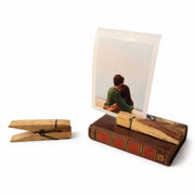 Limoncello | Set of 4 Parota Wood Clips