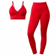Majo | Solid Mesh and Solid Top Set | Red