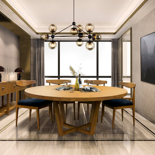 DM Compostela | Salamanca Table | Roble Finish