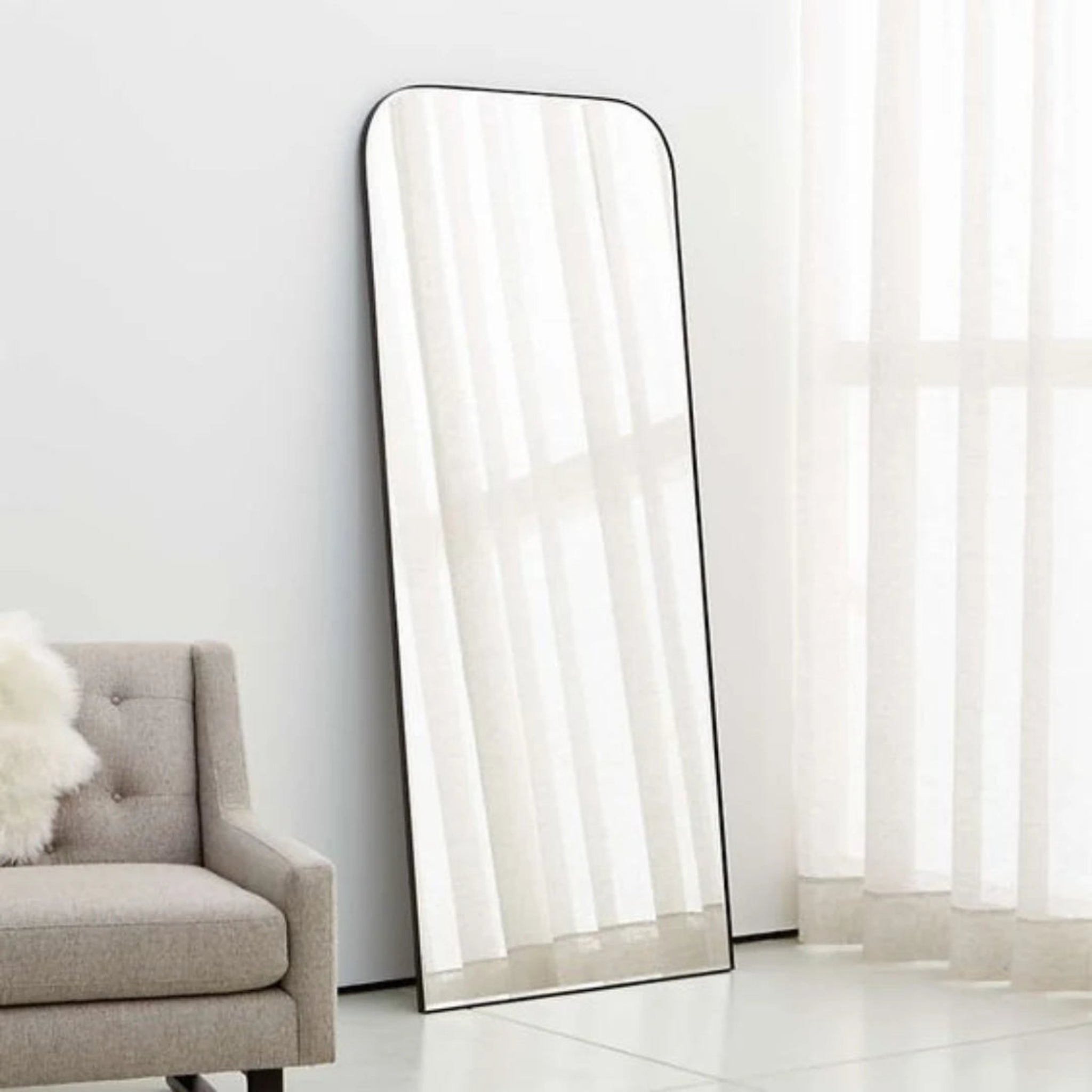 Admirror | Corpo Recto Mirror | Gold, Black