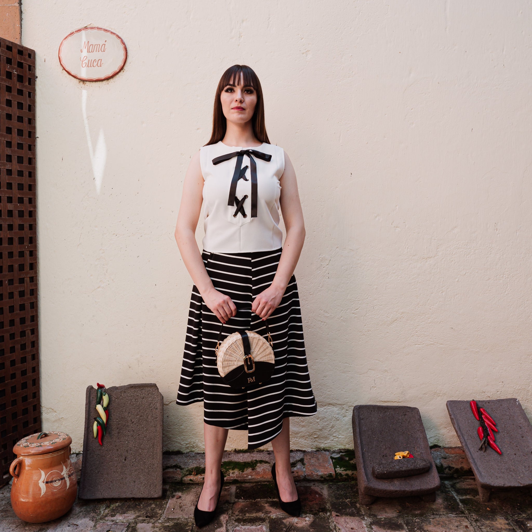 Raíz Mestiza | Nopalina Bag from Balanca Collection | Black