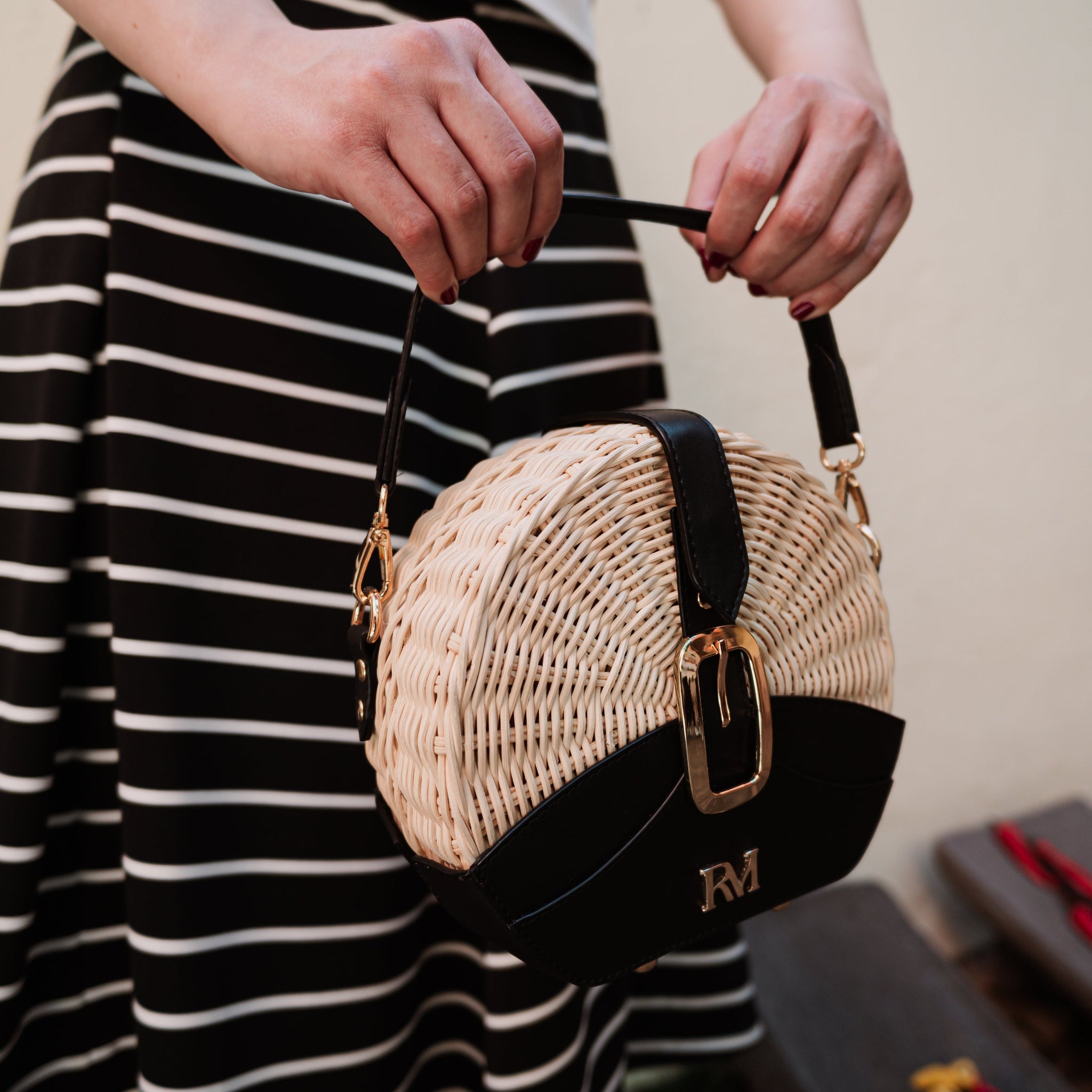Raíz Mestiza | Nopalina Bag from Balanca Collection | Black