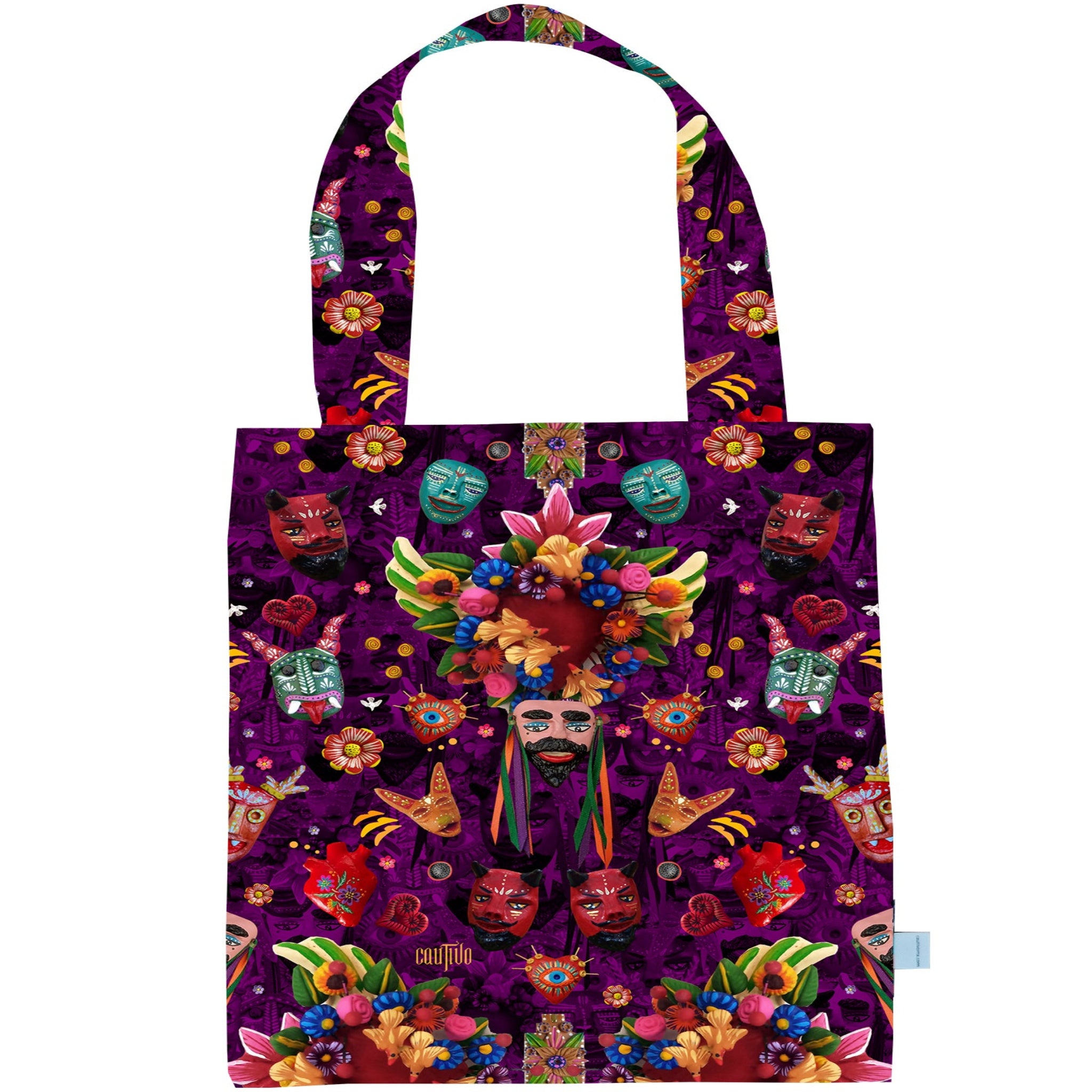 Cautivo | Máscaras Eco Bag | Purple