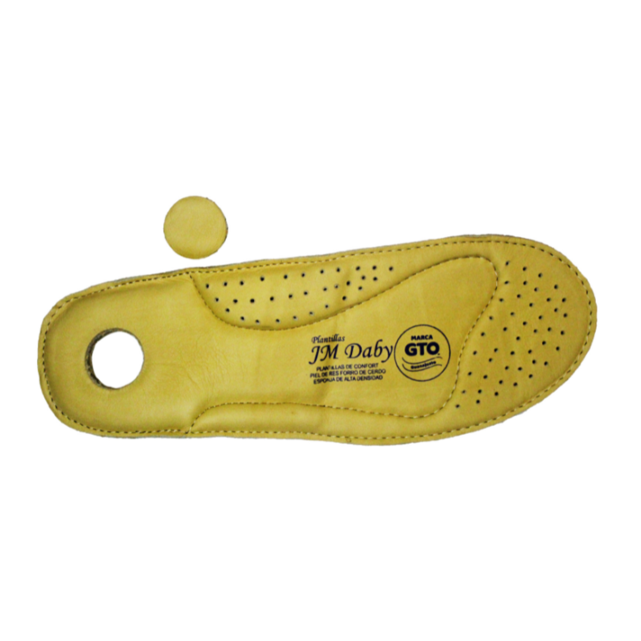 JM Daby Plantillas | Premium Leather Comfort Insoles