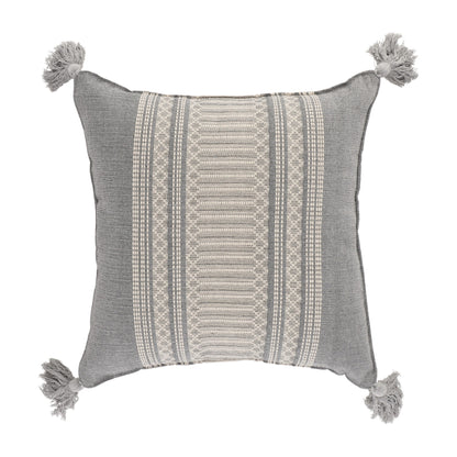 Árbol Mágico | Handwoven Cushion-COJ013-001 | Mustard, Gray