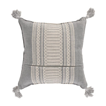 Árbol Mágico | Handwoven Cushion-COJ013-001 | Mustard, Gray