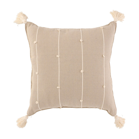 Árbol Mágico | Handwoven Cushion-COJ009-010 | Beige