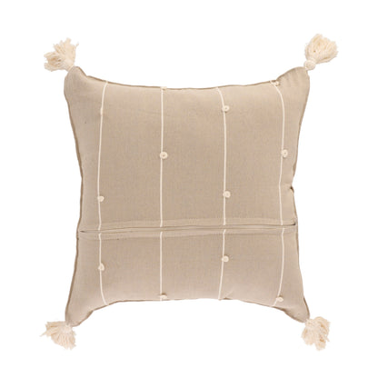 Árbol Mágico | Handwoven Cushion-COJ009-010 | Beige