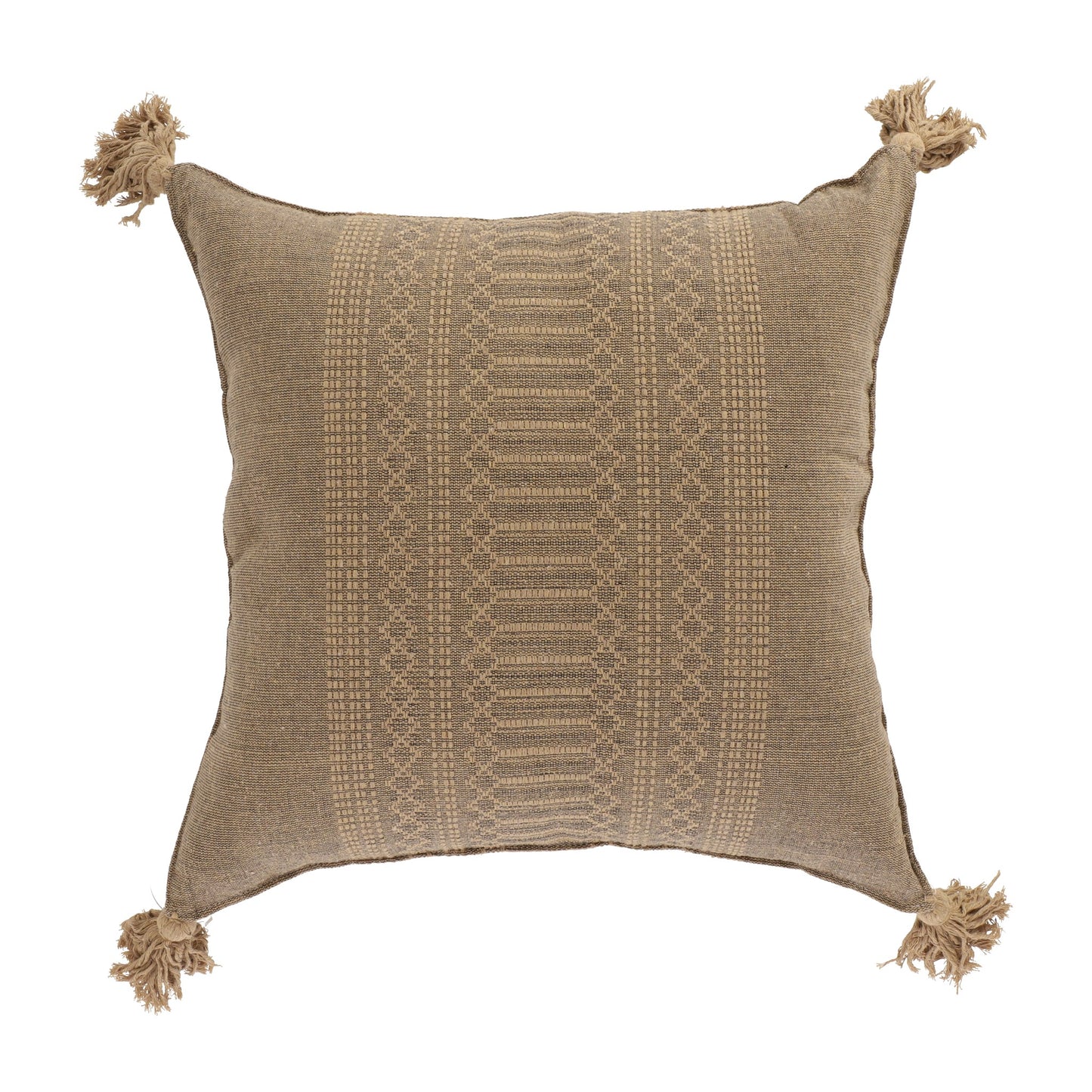 Árbol Mágico | Handwoven Cushion-COJ013-002 | Brown