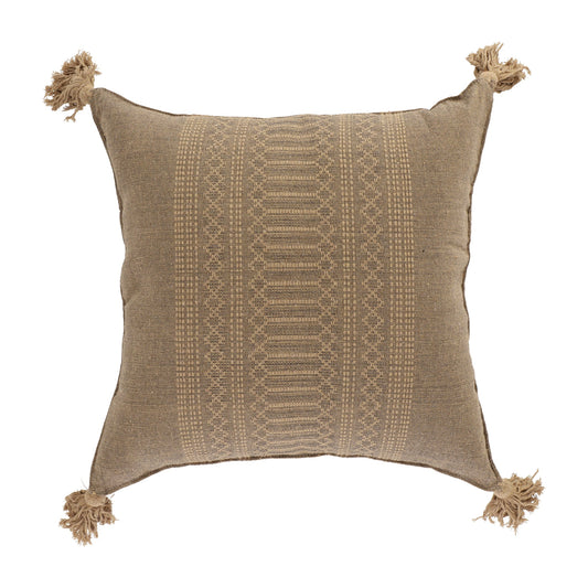Árbol Mágico | Handwoven Cushion-COJ013-002 | Brown