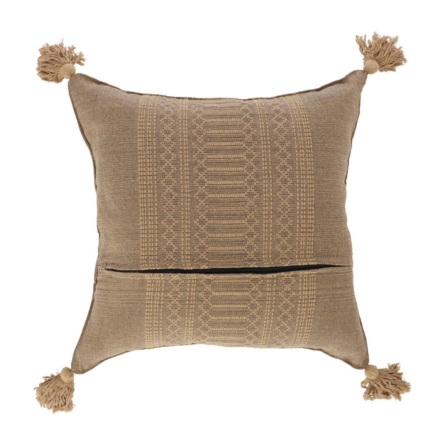 Árbol Mágico | Handwoven Cushion-COJ013-002 | Brown
