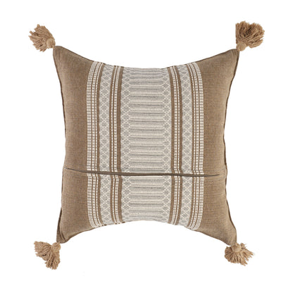 Árbol Mágico | Handwoven Cushion-COJ013-004 | Brown